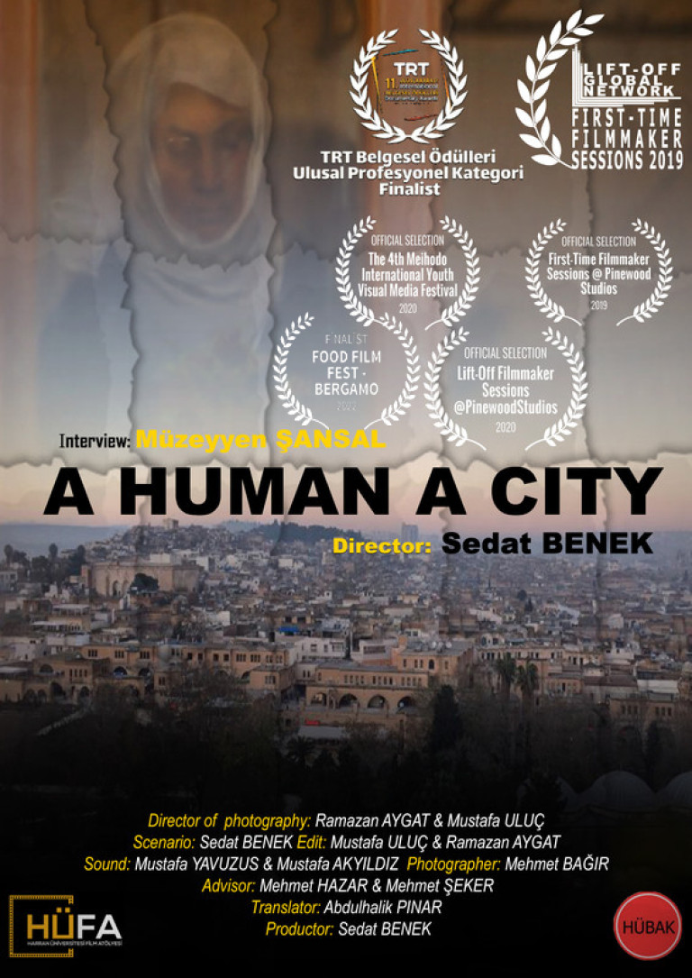 A HUMAN A CITY_END Afiş